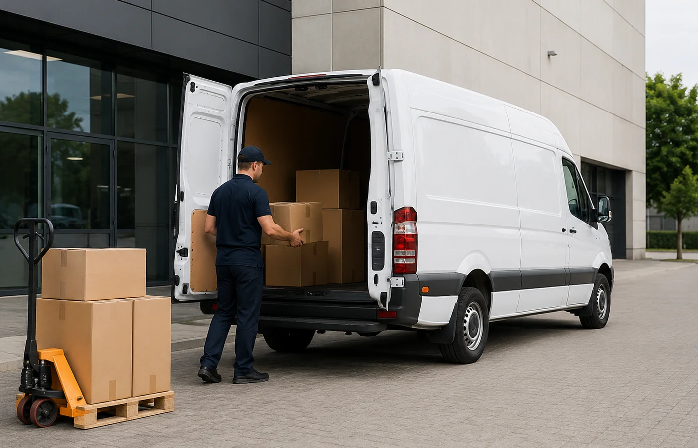 Transporte com van